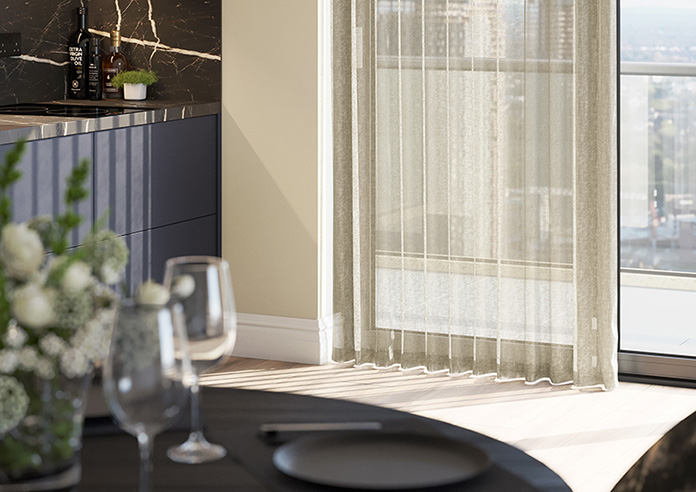 Kalahari Voile, Warm Grey - Made to Measure Curtains - Image 5